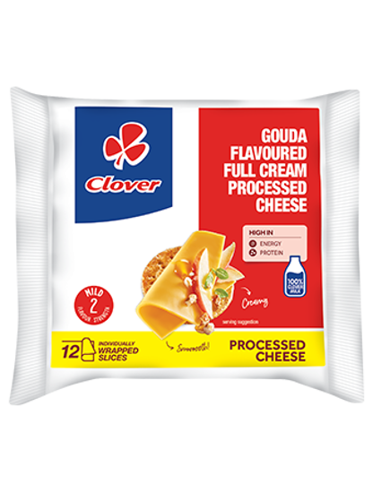 Picture of CLOVER GOUDA PROCESSED CHEESE 90G