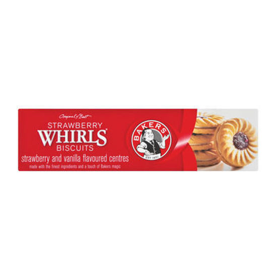 Picture of BAKERS STRAWBERRY WHIRLS 200G