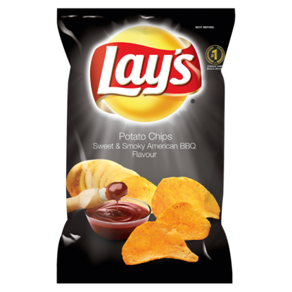 Picture of LAYS SWEET & SMOKEY AMERICAN BBQ 120G