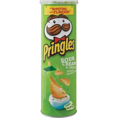 Picture of PRINGLES SOUR CREAM & ONION 100G