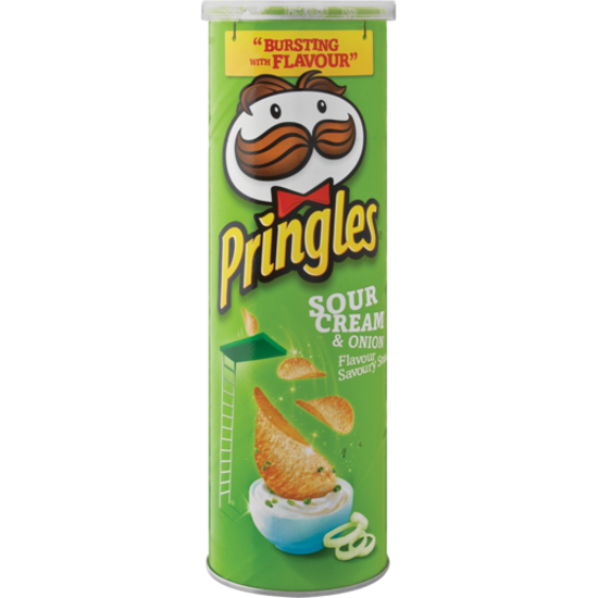 Picture of PRINGLES SOUR CREAM & ONION 100G