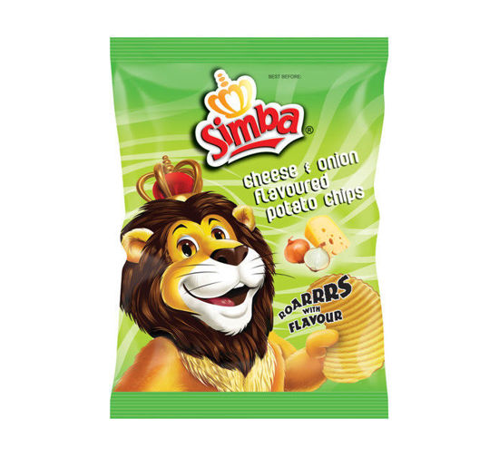 Picture of SIMBA CHEESE & ONION 120G