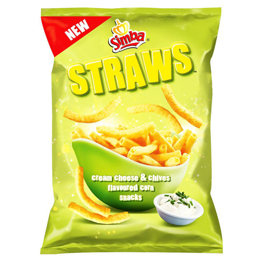 Picture of SIMBA STRAWS 110G