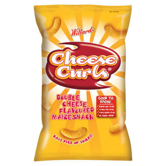 Picture of WILLARDS CHEESE CURLS 150G