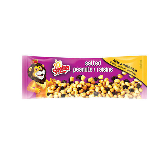 Picture of SIMBA PEANUTS & RAISINS 60G