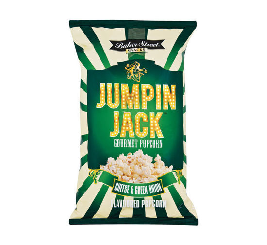 Picture of JUMPING JACK  WHITE CHEDDAR & GREEN ONION 100G