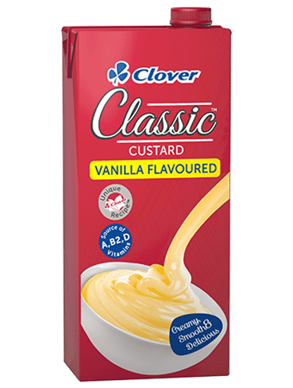 Caltex Gateway. CLOVER CLASSIC VANILLA CUSTARD 1L