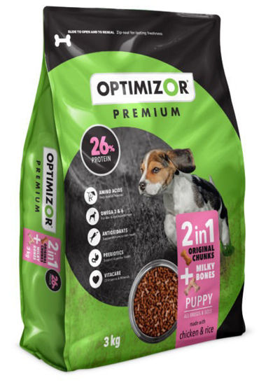 Picture of OPTIMIZOR PUPPY DRY FOOD 3KG