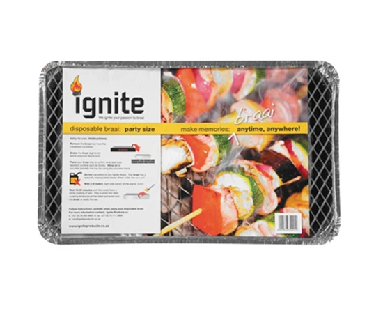 Picture of IGNITE LARGE DISPOSABLE BRAAI 1.8KG