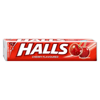 Picture of HALLS DROPS CHERRY 10PC