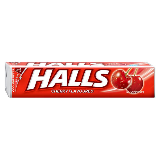 Picture of HALLS DROPS CHERRY 10PC