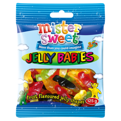 Picture of MISTER SWEET JELLY BABIES 125G