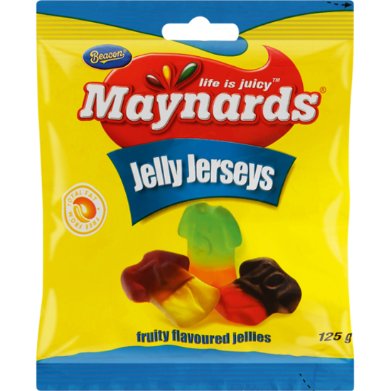 Picture of MAYNARDS JELLY JERSEYS 125G