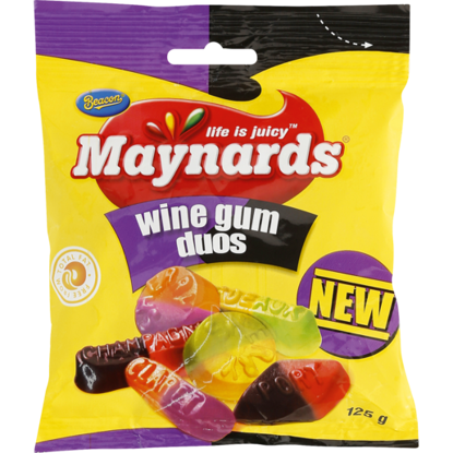 Picture of MAYNARDS WINE GUMS DUOS 125G