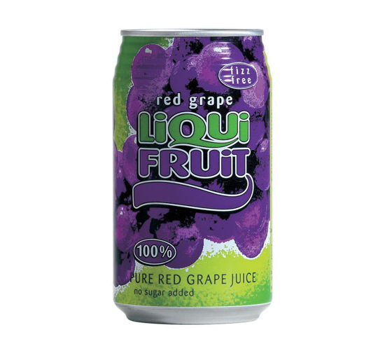 Picture of LIQUI FRUIT RED GRAPE CAN 330ML