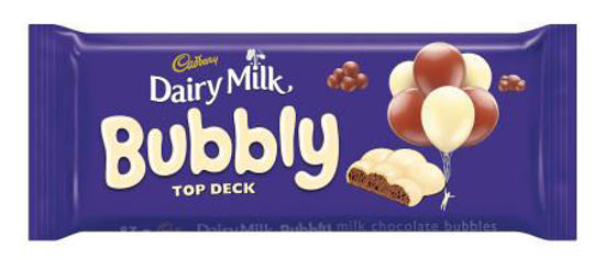 Picture of CADBURY BUBBLY TOP DECK 87G