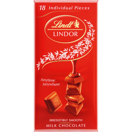 Picture of LINDOR SINGLE MILK 100G