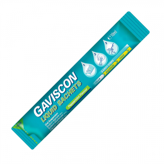 Picture of GAVISCON PLUS LIQUID SACHET 10ML