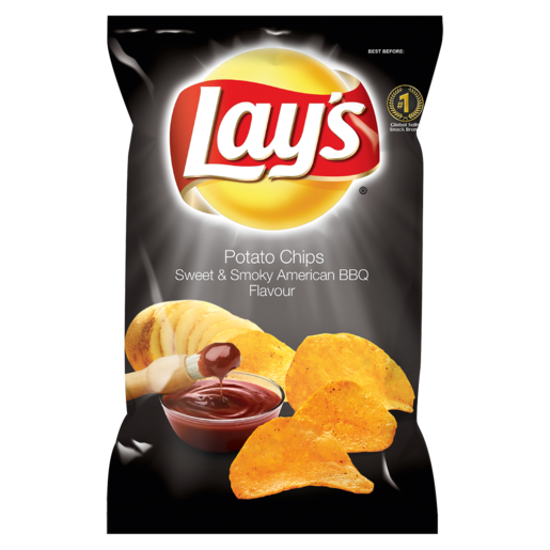 Picture of LAYS SWEET & SMOKEY AMERICAN BBQ 36G