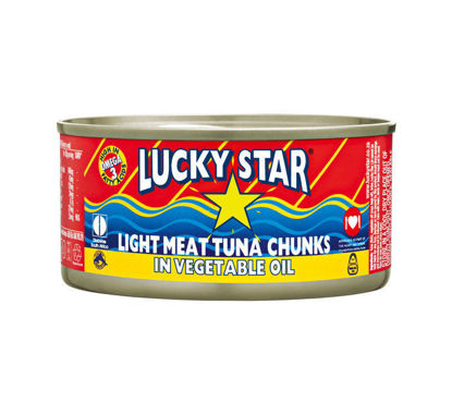 Picture of LUCKY STAR TUNA IN VEGETABLE OIL 170G