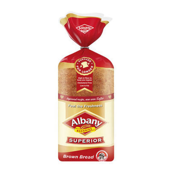 Picture of ALBANY SUPERIOR BROWN BREAD 700G
