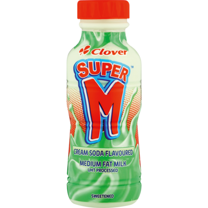 Picture of CLOVER SUPER M CREAM SODA 300ML