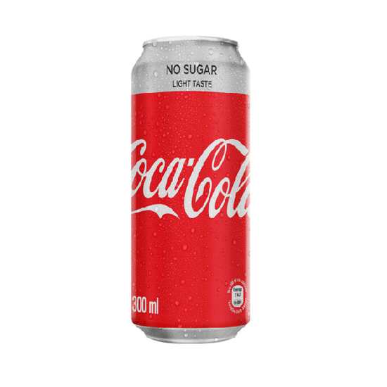 Picture of COKE NO SUGAR LIGHT 300ML