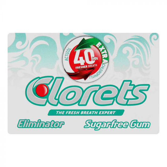 Picture of CLORETS GREEN ELIMINATOR SUGAR FREE 14G