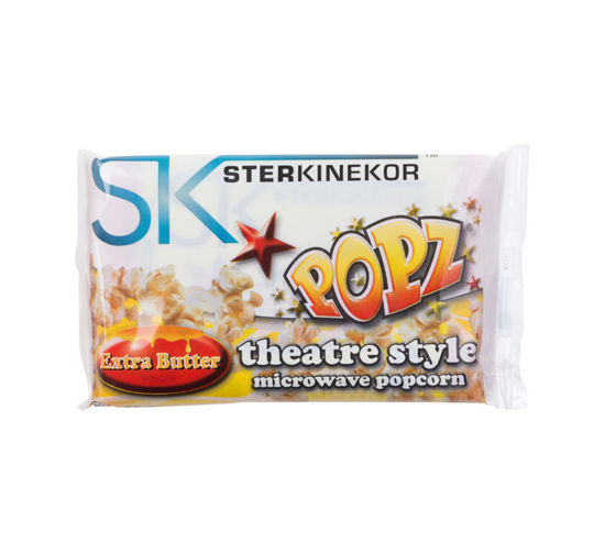 Picture of STERKINEKOR MICROWAVE POPCORN EXTRA BUTTER 85G