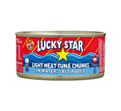 Picture of LUCKY STAR TUNA IN SALT WATER 170G