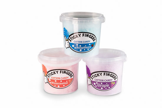 Picture of STICKY FINGERS CANDY FLOSS TUB 40G