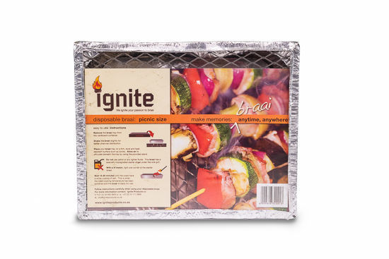 Picture of IGNITE SMALL DISPOSABLE BRAAI 0.8KG