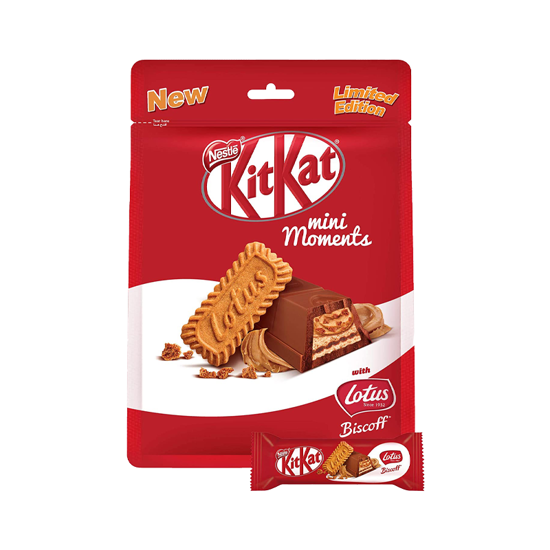 Picture of KIT KAT MINI MOMENTS - LOTUS